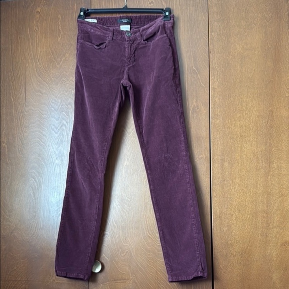 Max Mara Weekend Women's Burgandy Leggings Sz 6